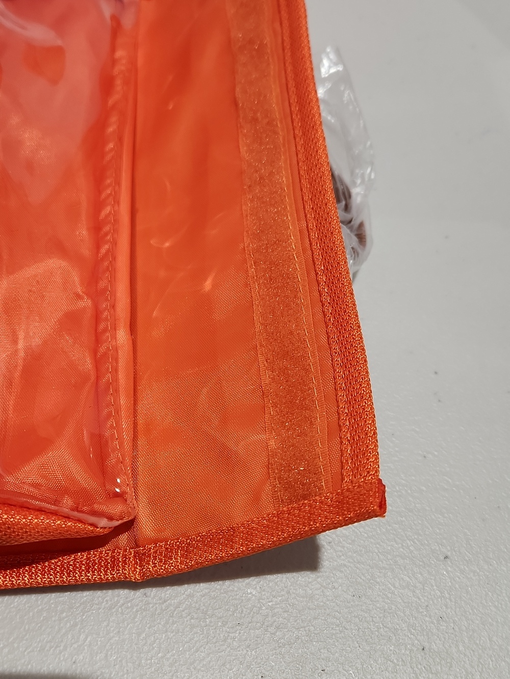 Joy Mangano Better Beauty Case BBC In Fire Bright Orange EUC - Picture 11 of 11
